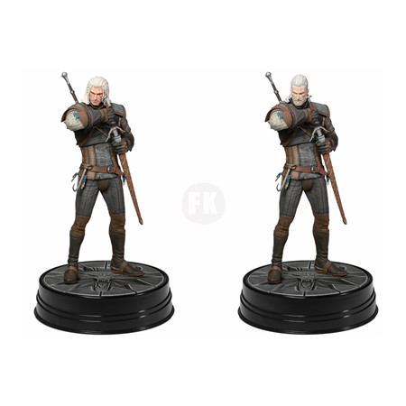 Witcher 3 Wild Hunt PVC socha Heart of Stone Geralt Deluxe 24 cm